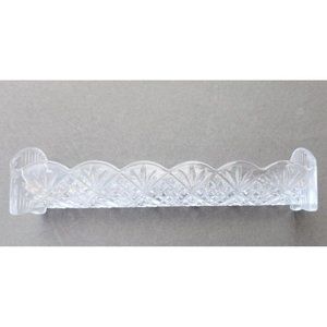 Cut Glass Cracker Tray